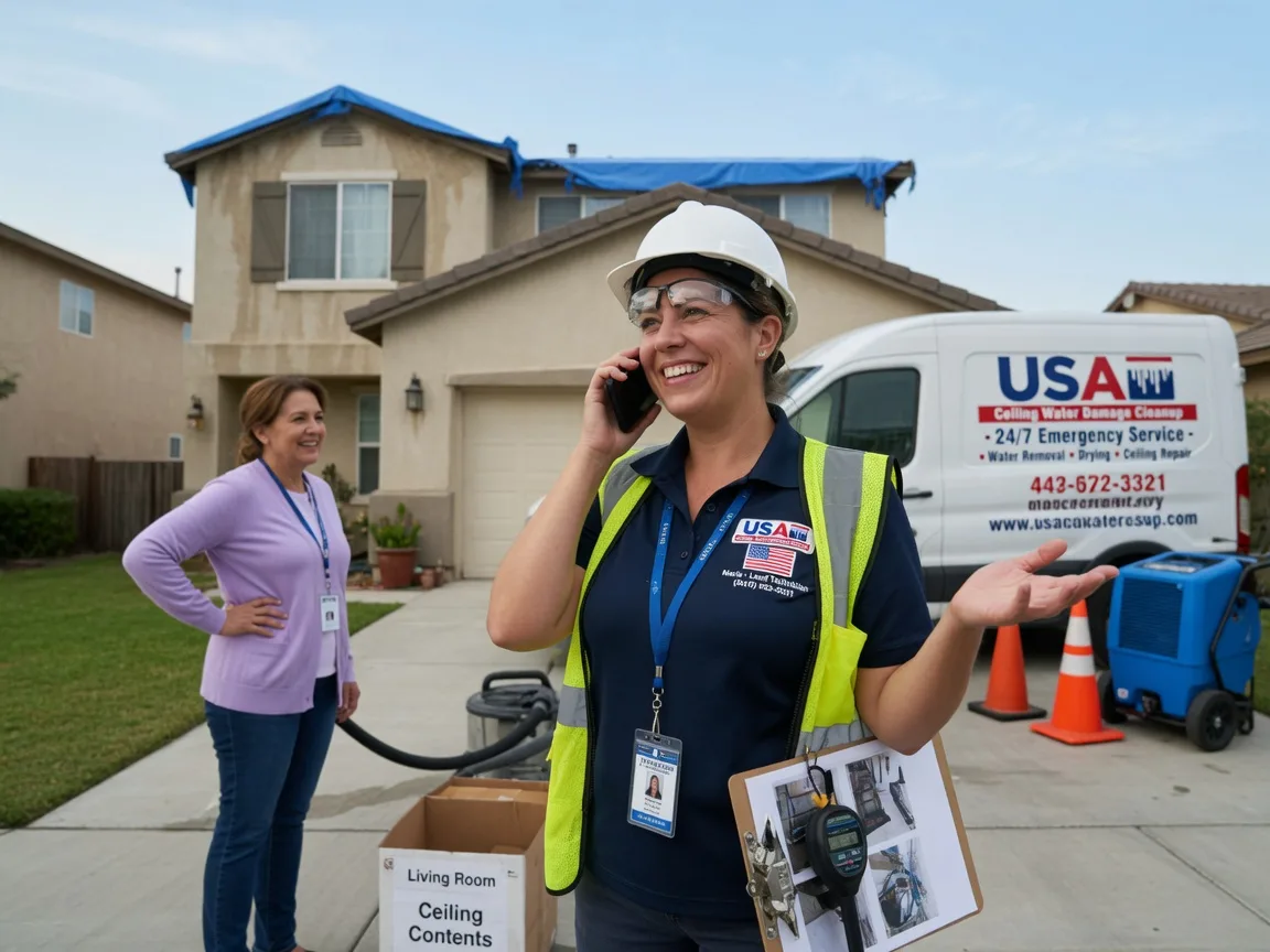 Ceiling Water Damage Restoration Krum, TX FAQs